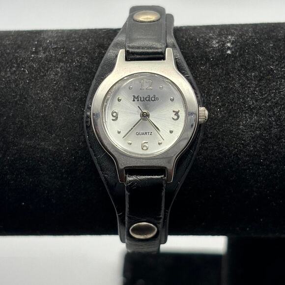 Silver black mudd watch - Picture 1 of 3